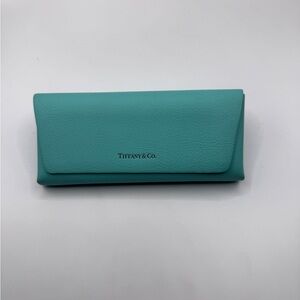 Tiffany & Co. Eyeglasses Sunglasses Eyeglass Soft Case Tiffany Blue Excellent!